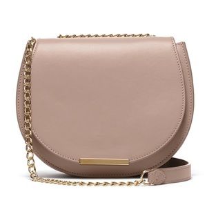 Cuyana mini saddle bag - excellent pre loved condition. Dusty pink color.